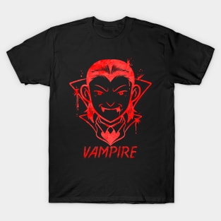 Nice Or Evil Young Vampire Costume Halloween T-Shirt